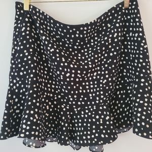 Banana Republic mini ruffle skirt size 14